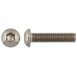 Pan Head Screws Hex ISO 7380 a2 Stainless Steel v2a m1 4x10 4x3-m1 