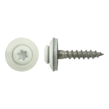 Roofing screws, SW dia. 15 mm, RAL 9010