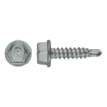 Hexagonal head, reduced drill tip, galvanised