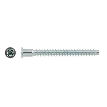 Corner connector screws, zinc plated