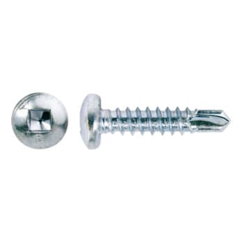 Pan head, square drive, seboX (bulk pack), galvanised