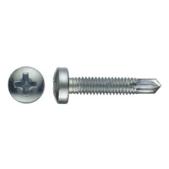 Round recessed head, metric thread, zinc plated