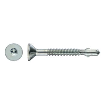Countersunk milling head, TX, zinc plated
