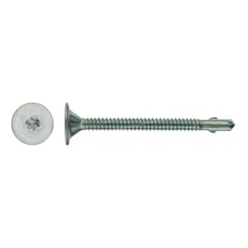 Flat countersunk milling head, TX, zinc plated
