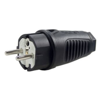 Safety contact plug and coupling 230 V