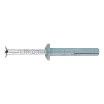 EVO-Grip hammer-in fixing with mushroom head, zinc-plated