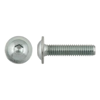 ISO 7380-2, flanged, 10.9, zinc plated