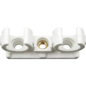 Plastic clip double