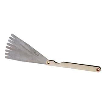 Feeler gauges, tapered