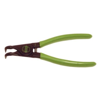 RECA circlip pliers outer rings angled shape 90°