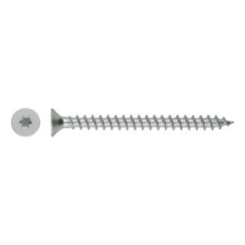 Chipboard screws, countersunk head, FT, TX, zinc-plated