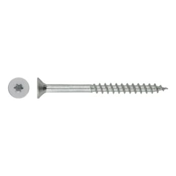 Chipboard screws, countersunk head, PT, TX, zinc-plated