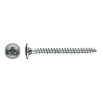 Back panel screws, Z, zinc plated