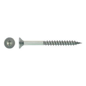 Chipboard screws, countersunk head, PT, TX, A2