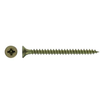 Chipboard screws, countersunk head, FT, Z, yellow zinc-plated