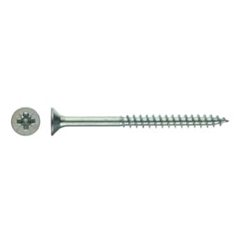 Chipboard screws, countersunk head, PT, Z, zinc-plated