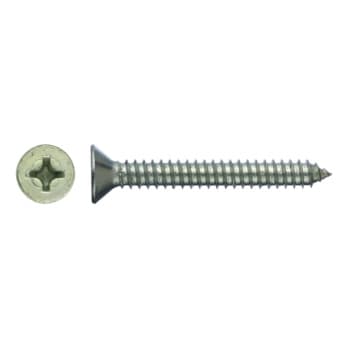Tapping screws, DIN 7982 C, zinc-plated steel, cross recess
