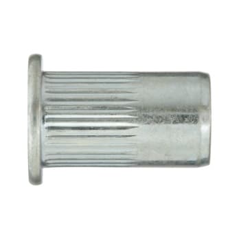 Rivet nuts round pan head steel, zinc plated