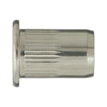 Rivet nuts, round pan head, A2