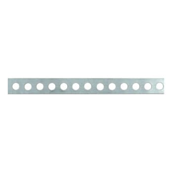 recamo punched mounting strip zinc-plated