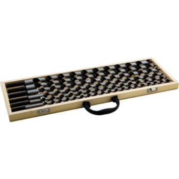 Auger drill bit set, 6 pieces