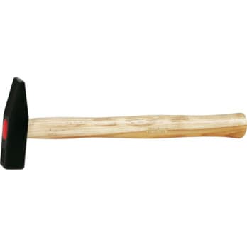 Machinist's hammer DIN 1041 with hickory handle