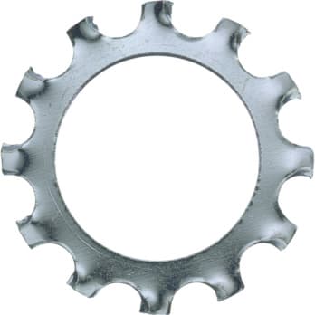 Toothed lock washers, DIN 6797, zinc-plated, type A
