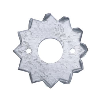 Double-sided wood connector, steel, galvanised