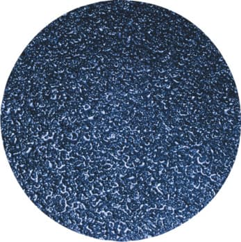 Sanding discs without perforation