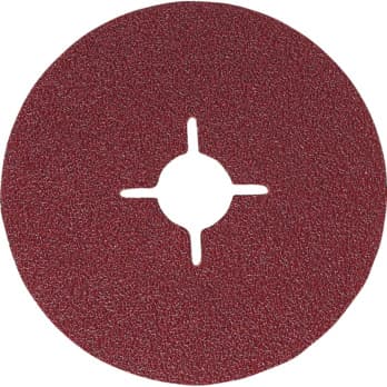 RECA vulcanised fibre disc, synthetic corundum