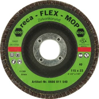 Flex-Mop flap disc, straight design