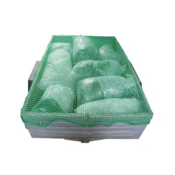 Cover net for trailer, fine mesh