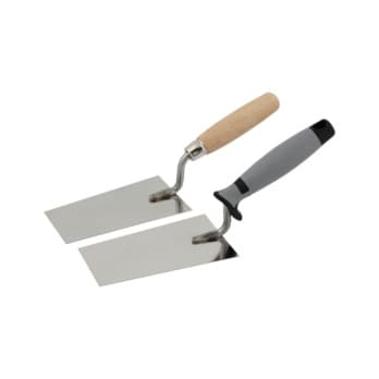 Swiss plastering trowels