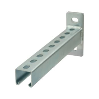 Toothed mounting rail brackets
