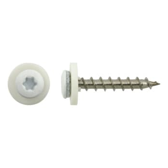 Window sill screw Coarse thread TX, A2, RAL 9010