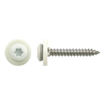 Window sill screw Steel thread TX, A2, RAL 9010