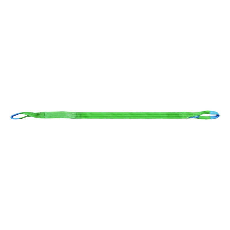 Lifting strap, 2000 kg, green, length: 2 m, width: 60 mm