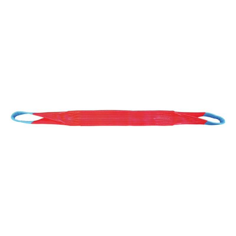 Lifting strap, 5000 kg, red, length 3 m, width 150 mm