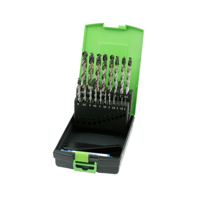 EVO twist drill, DIN 338 HSS, 1.0–10.0 mm