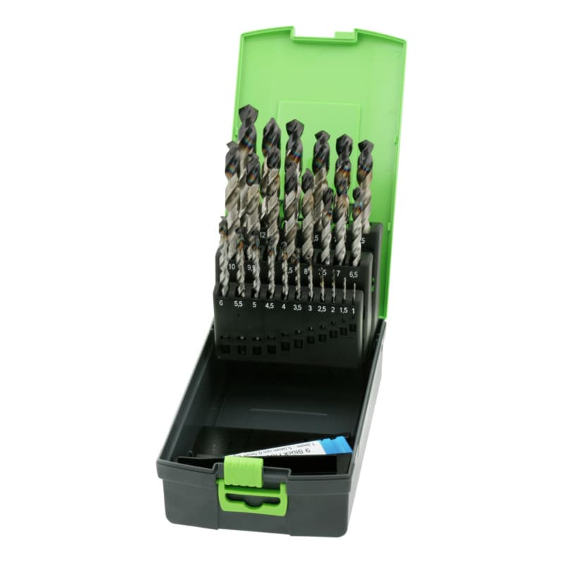 EVO twist drill, DIN 338 HSS, 1.0–13.0 mm