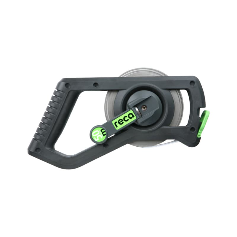 RECA stainless steel tape measure, EC 2 50 m