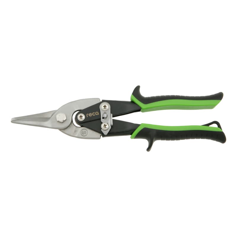 RECA circular sheet metal shears, straight, with lever transmission 250 mm