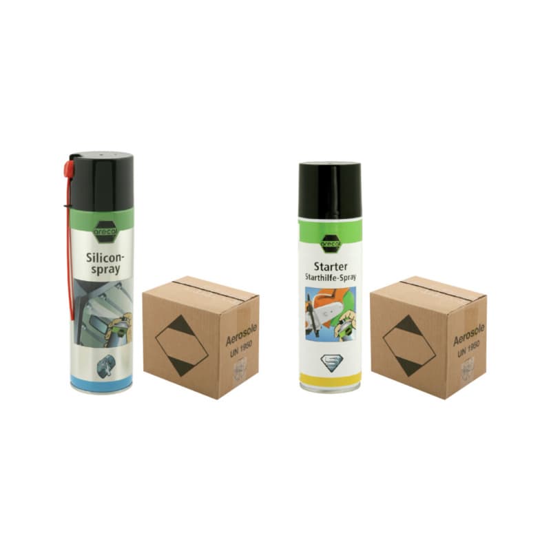 arecal silicone spray and starter spray set