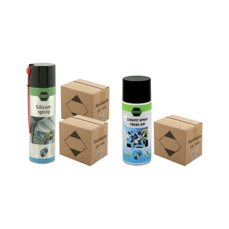 arecal silicone spray and cockpit spray set