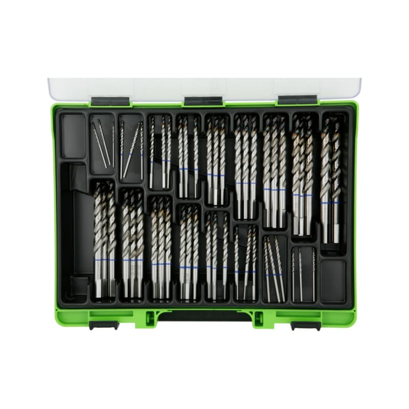 VISO EVO twist drill assortment DIN 338 HSS, Ø 2.0-10.0 mm