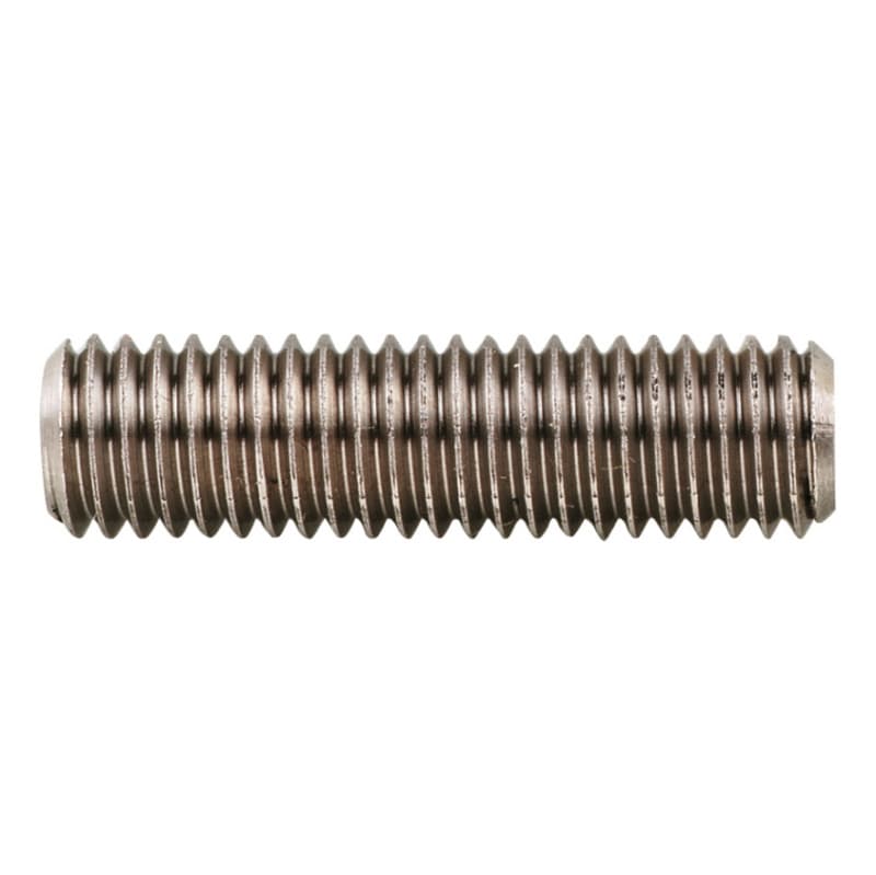 Set screw with flat point, DIN 913 A2, hexagon socket 2, M4 x 10