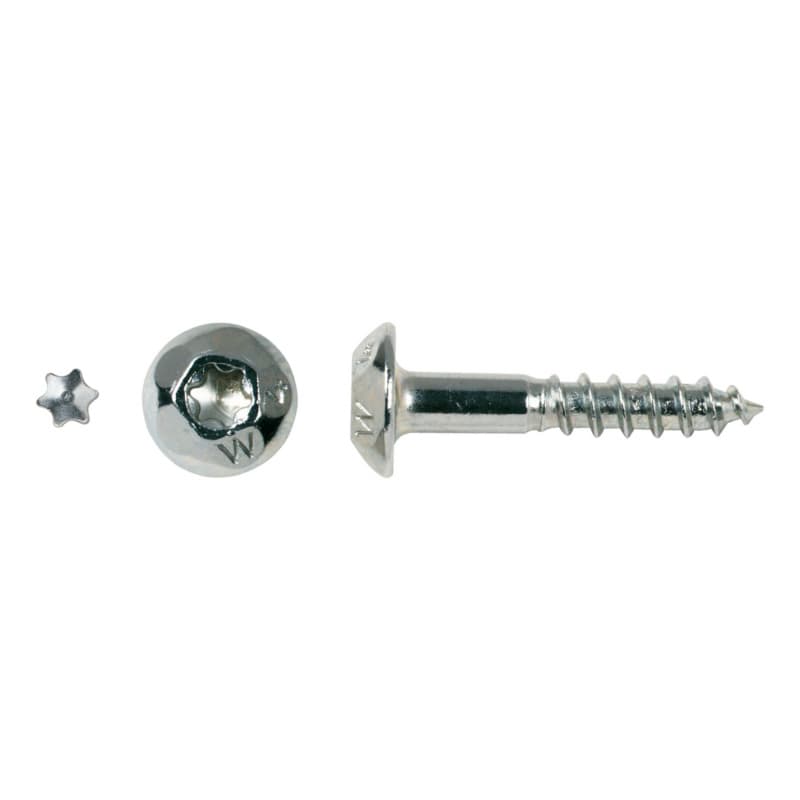 Tamperproof bolt, galvanised, TX 40 10 x 105
