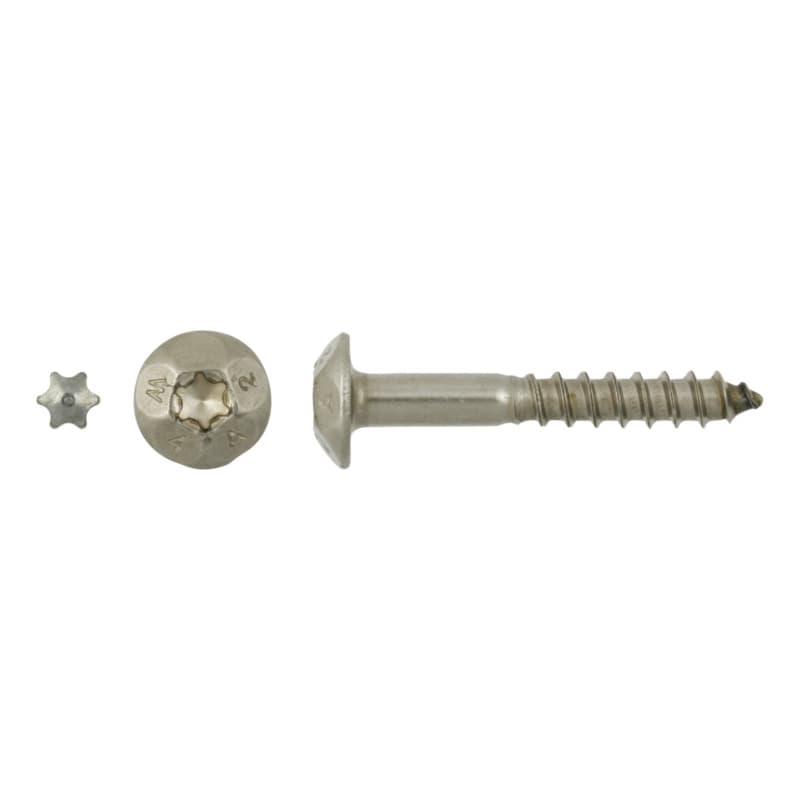 Tamperproof bolt, A2, TX 40 10 x 85
