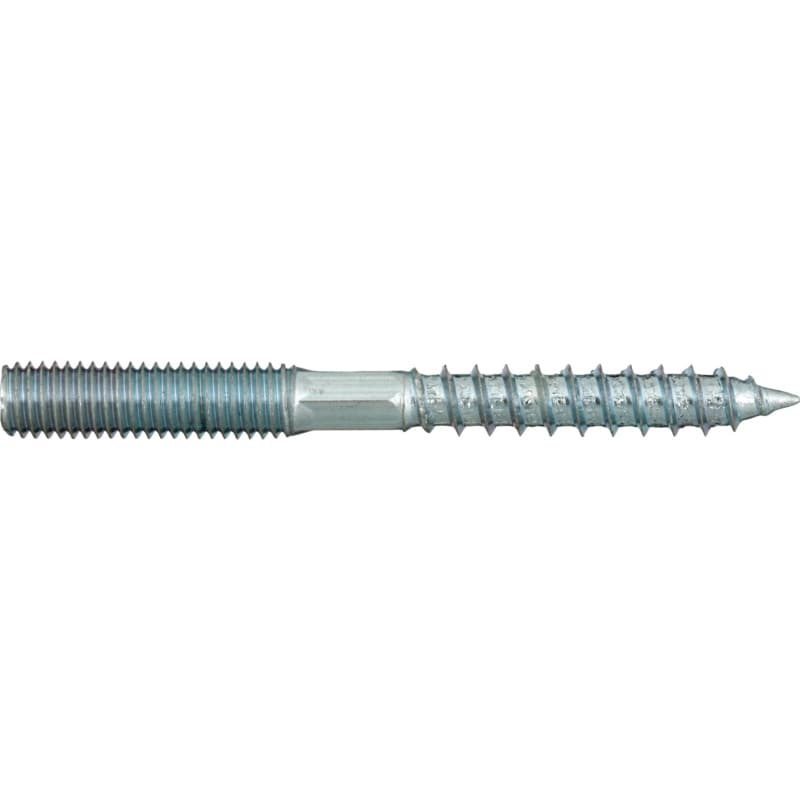 Stud screw with spanner flat, 4.8, galvanised, TX 25 10 x 100