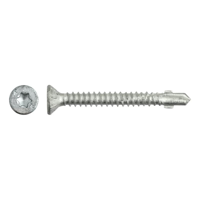 sebSta cntrsnk milling hd screw, sim. to DIN 7504-P bimetal, A2/steel, 4.2 x 32